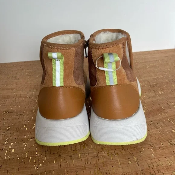 Nurture Response Sneaker Boots Brown Suede 8 - Picture 4 of 8